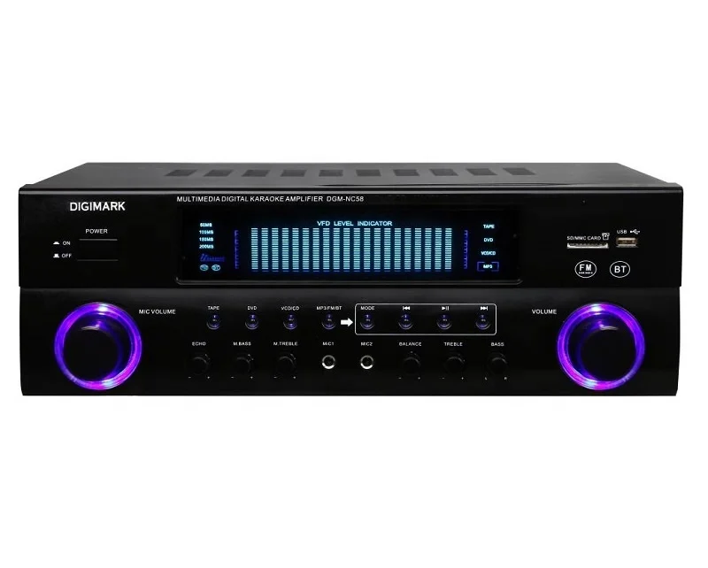 

Brand new karaoke 10000 watt power dj amplifier with low price, Black