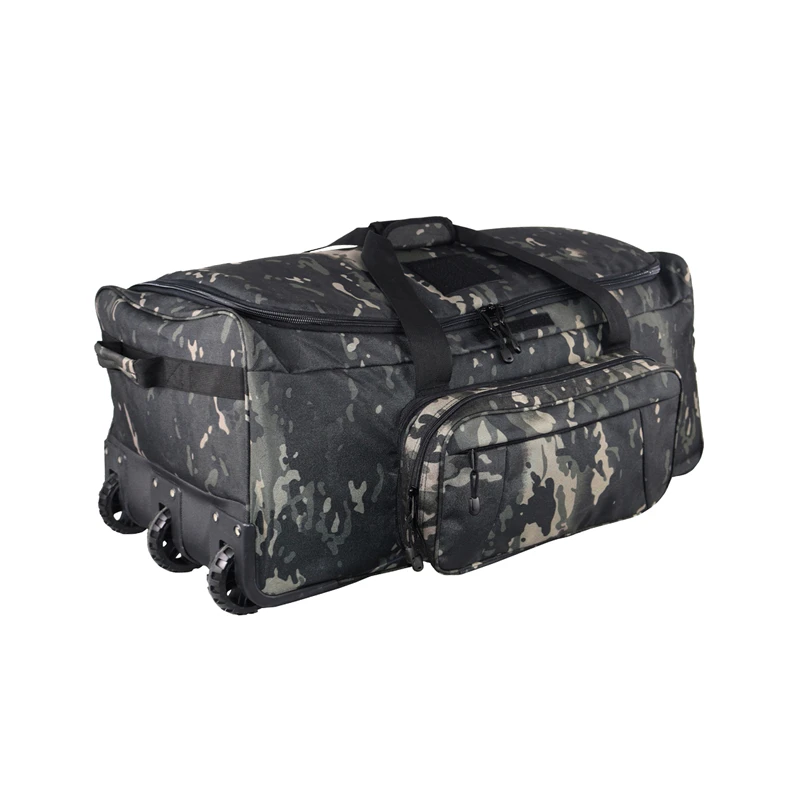 

36-56 Litre American Foldable Travelling Trolley Designer Bag Luggage Trolley Bags, Camouflage black