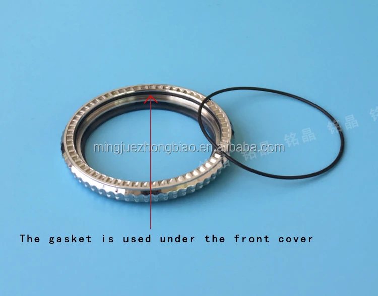 Black White Watch Gasket For Skx007 009 075 Watch Case Back And Front