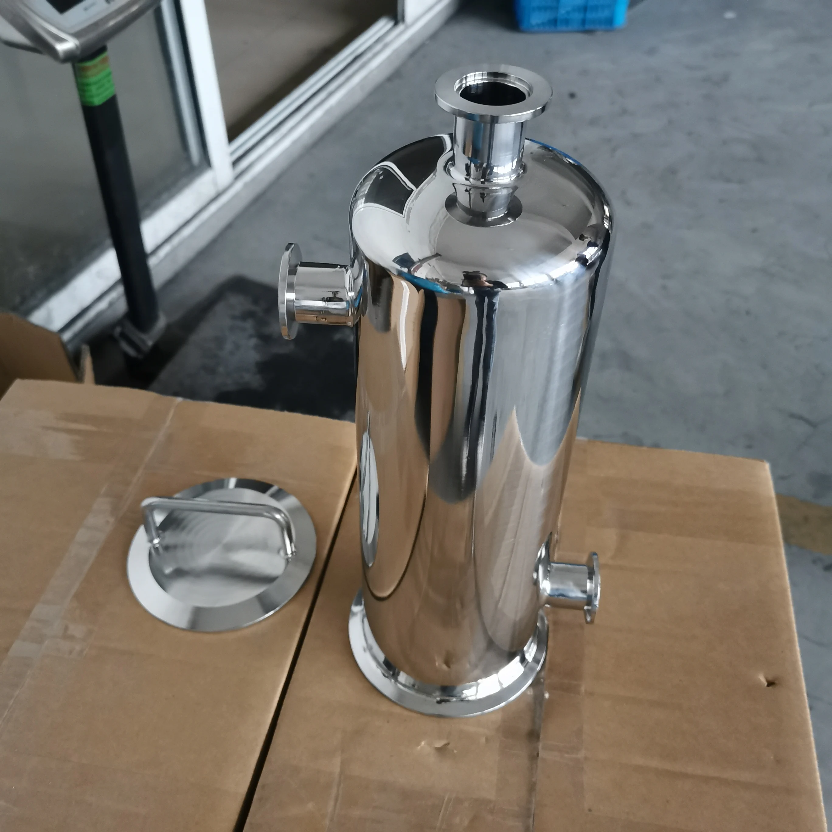 

new design  Cold Trap with kf fittings use for bho extractor machine