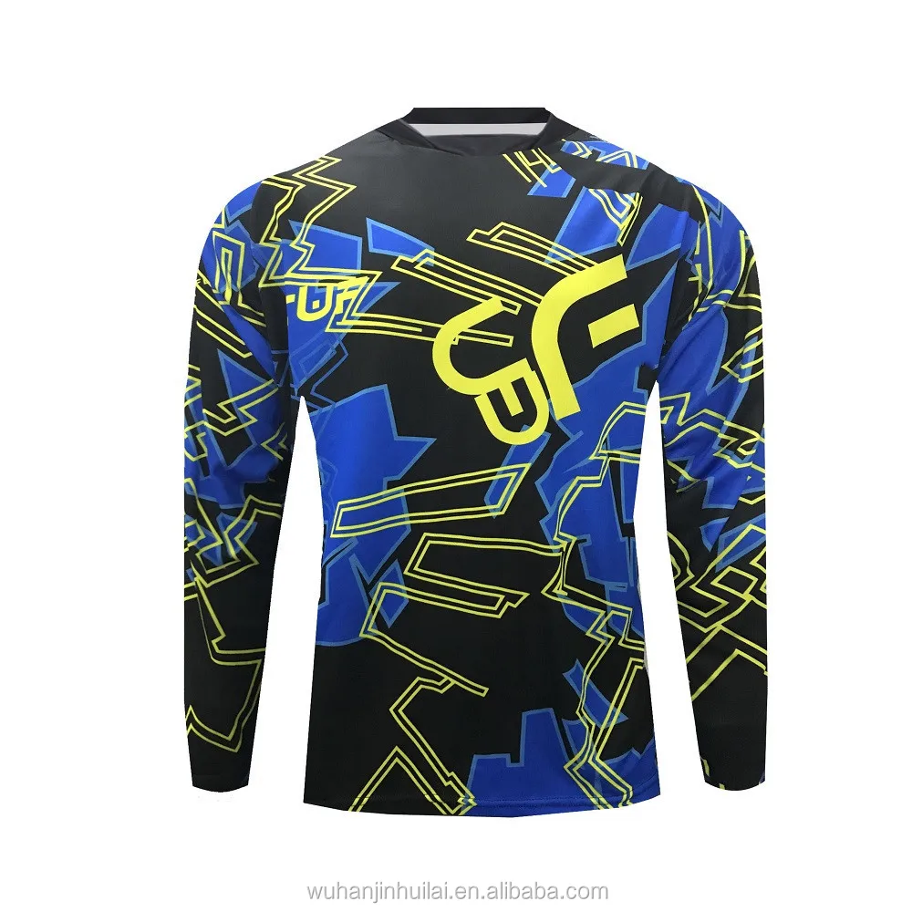 Bmx Mtb Jersey Custom Blank Motocross Jersey Sublimation Mtb Shirt