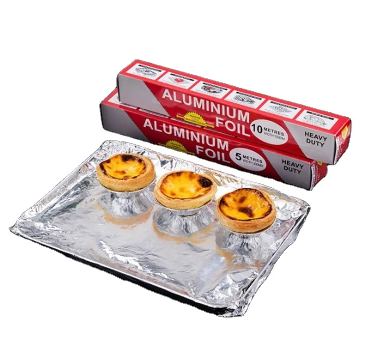 

Quality Tin Foil Food Grade Aluminum Foil Barbecue Cooking Barbecue Tin