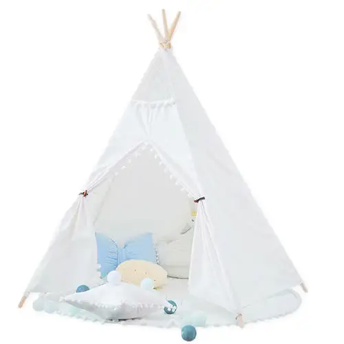 

Pop up foldable teepee kids play children's tent play tent