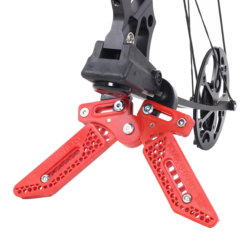 

ABS Compound Bow Stand Archery Bow Hunting Shooting Accessories Bow Limbs Holder Clamp