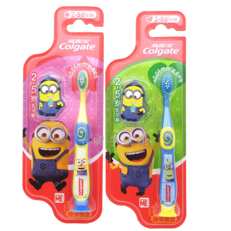 

Colgate Bamboo Super Soft Bristles Baby Wooden Toothbrush Children's Gifts