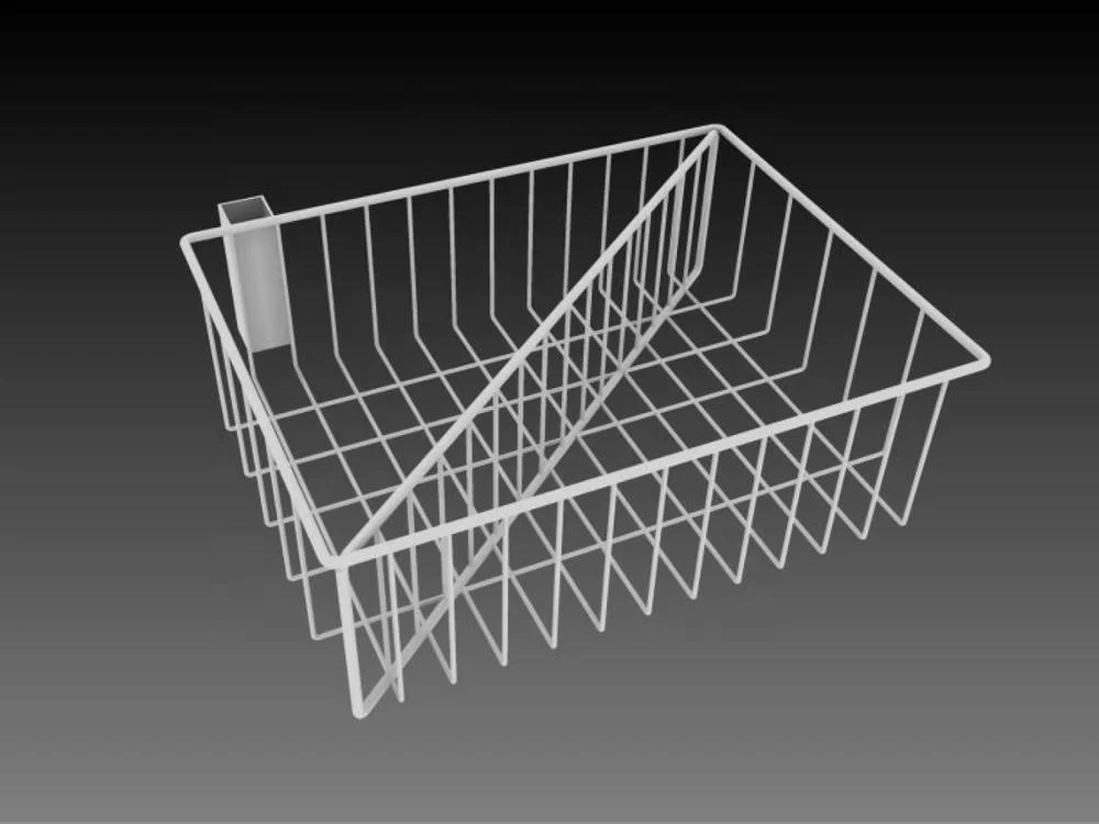 
Shop supermarket metal wire divider for wire baskets 