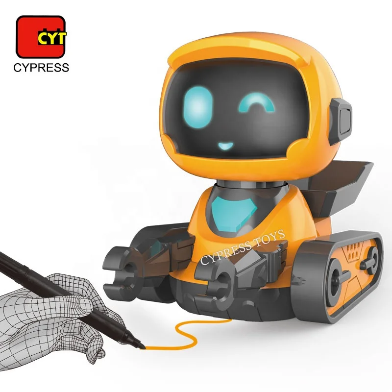 
Electronic Smart Kids Educational Robot Toy Intelligent Line Tracking Robot 