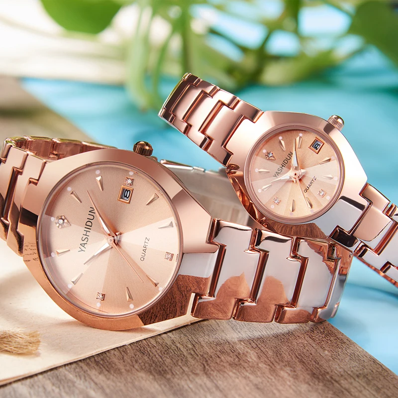 

High quality cheap alloy stainless steel watch for men and women
