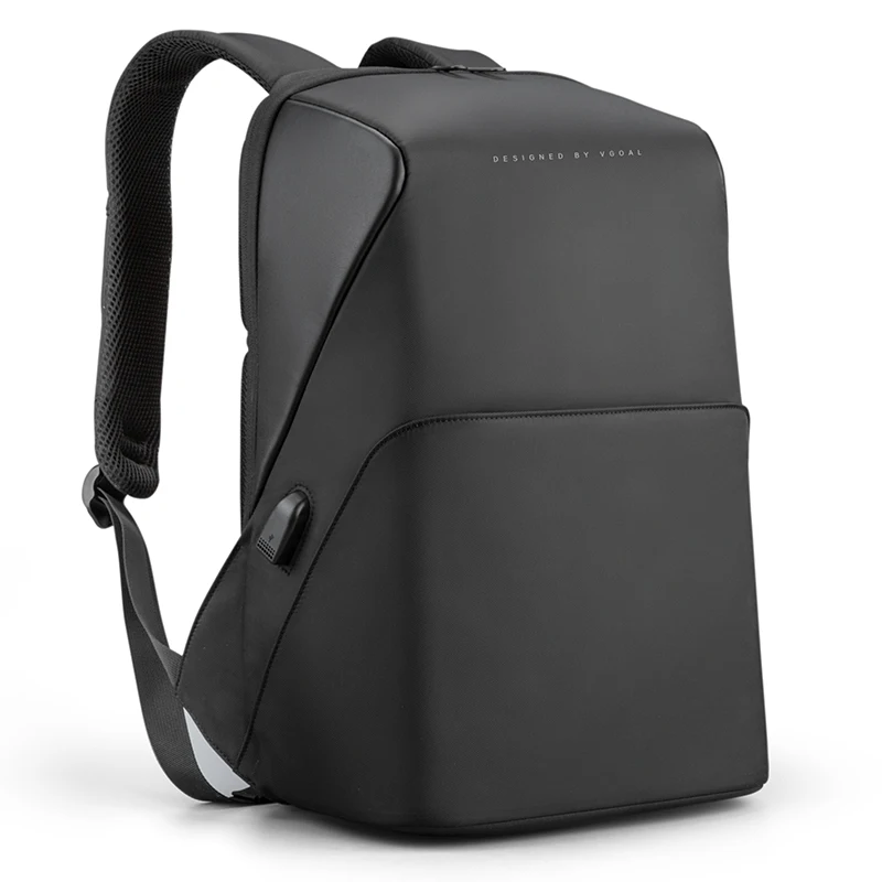 
Kingsons New arrival Custom Logo usb charging black mens backpack laptop business mochilas laptop back pack rucksack 