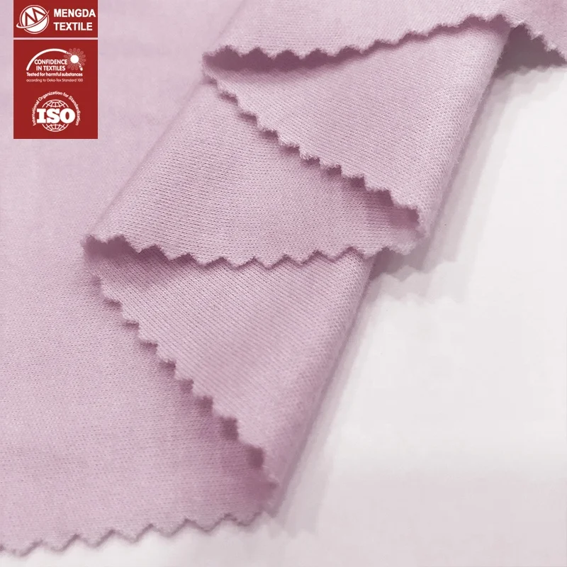 Ecofriendly 70 Bamboo 30 Cotton Blend Fabric Interlock For Leisure