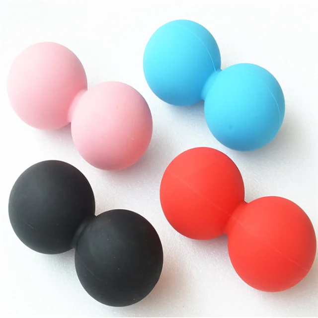 

Custom Good Quality Soft Silicone Ball Peanut Massage For Indoor Activities