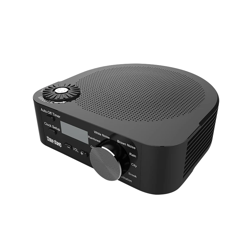 

10 music to aid sleep white noise machine for baby, Black