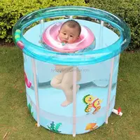 

Plastic Baby Folding Bathtub With High Quality, Transparent Inflatable Baby Folding Bathtub