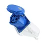 Cheap price durable JP 220-240v 125A 3poles IP67 industrial wall socket