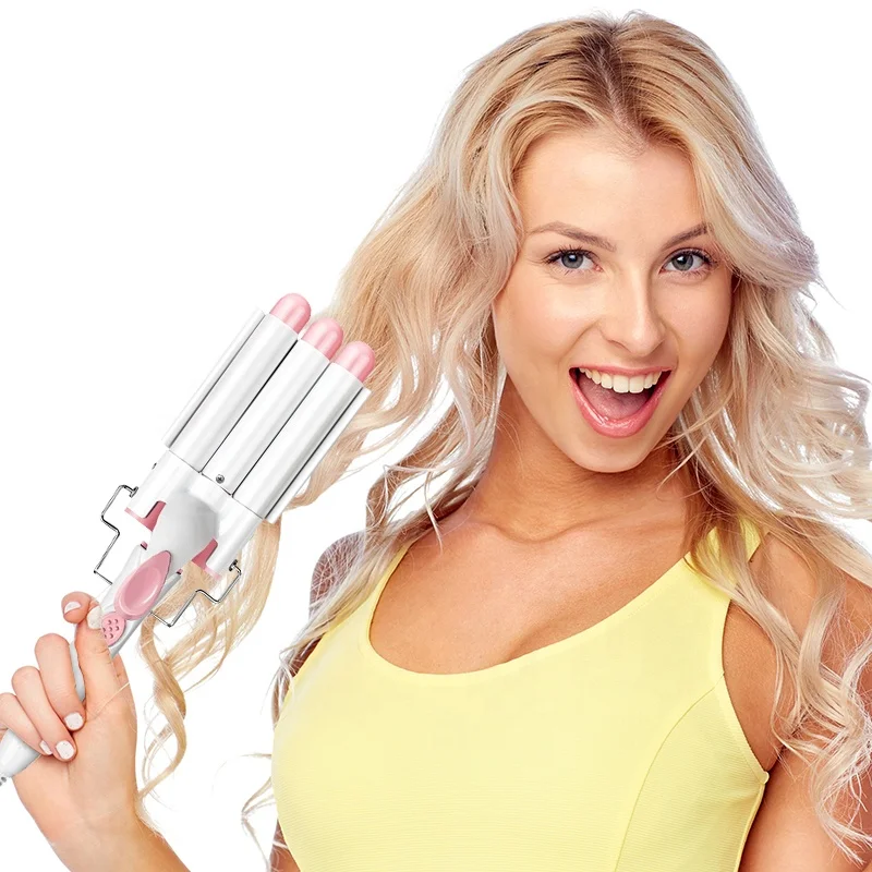 

LCD Digital Display Hair Curling Iron Machine pro automatic curls air hair curler