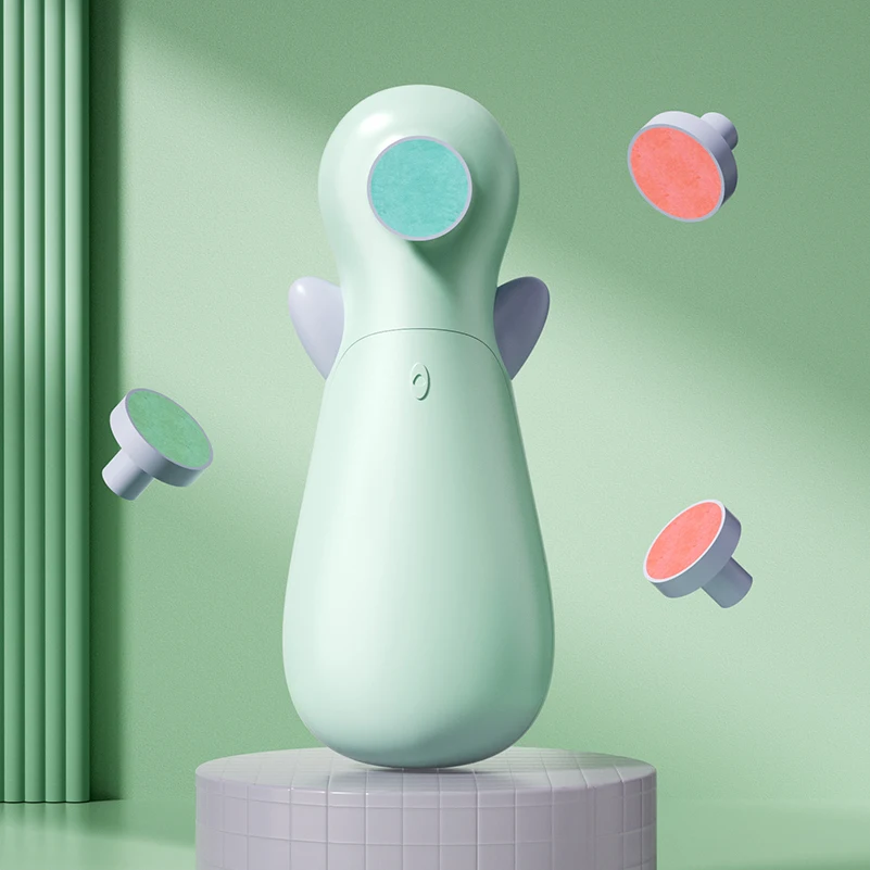 

Boboduck Wholesale 6 in 1 Kids or Women Nail Trimmer Manicure Set Baby nail grinder polisher