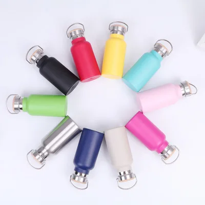 

Mikenda stainless steel double-layer vacuum insulation cup outdoor sports bottle American-style logo custom, Mix