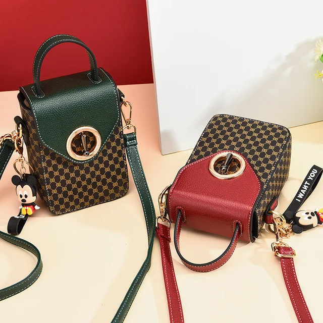 

2021 New OO Printing Fashion Mobile Phone Diagonal Women's Bag Designer Bags One Drop Shipping, Customized color