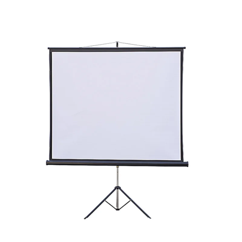 Customized Standing High Gain Matte White 4:3 Tripod Projection Screen