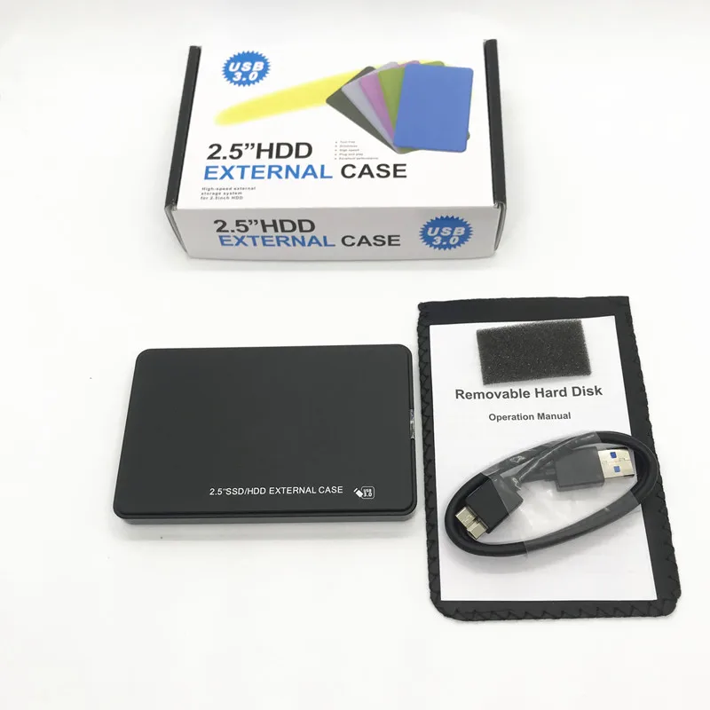 

Promotion Handisen plastic external usb 3.0 hard drive case 2.5 hdd enclosure