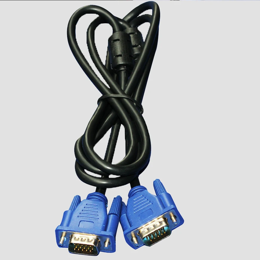 

Factory price 1080 HD video vga cable stable transmission male to male vga for computer cable and projector