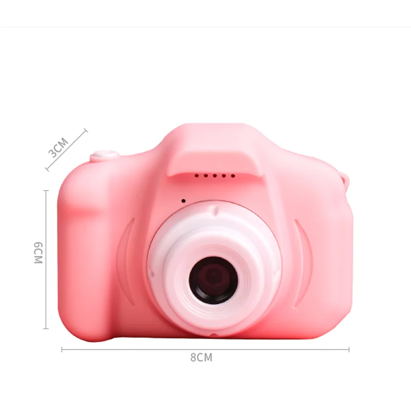 

2021 hot sell children's camera mini kids camera toy take photo and video factory price, Pink/blue/green