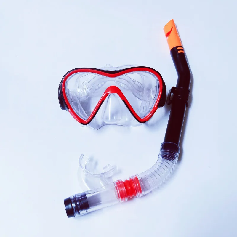 

Factory production diving Kit + breathing tube snorkeling frog diving suit swimming equipment PVC Headband