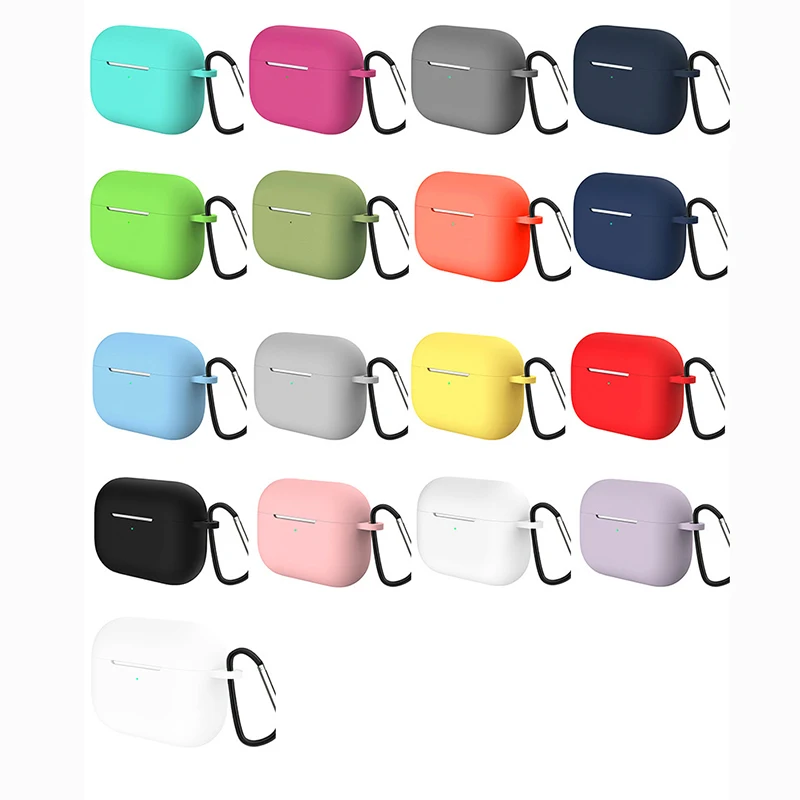 

2021 Amazon Hot Shockproof Earphone Protective Cover For Airpods pro Case Silicone