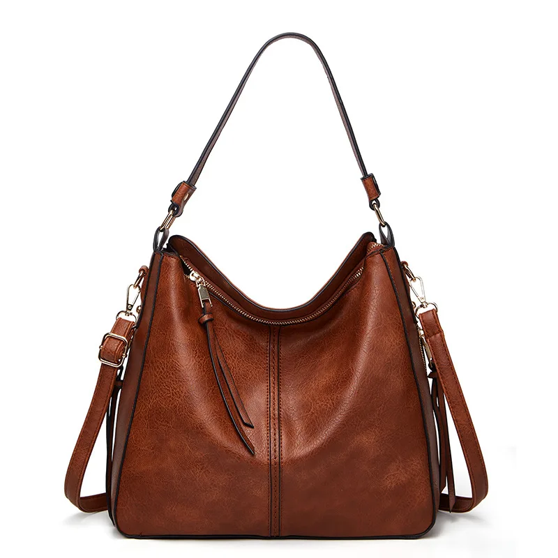 

Hands Women Bag Shoulder Bag Women Vintage Leather Crossbody Hobo Ladies Hands Women Shoulder Bag