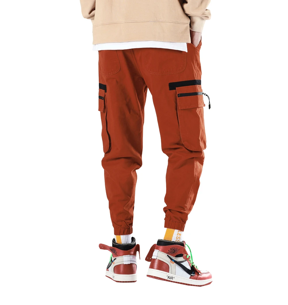 cargo joggers brown