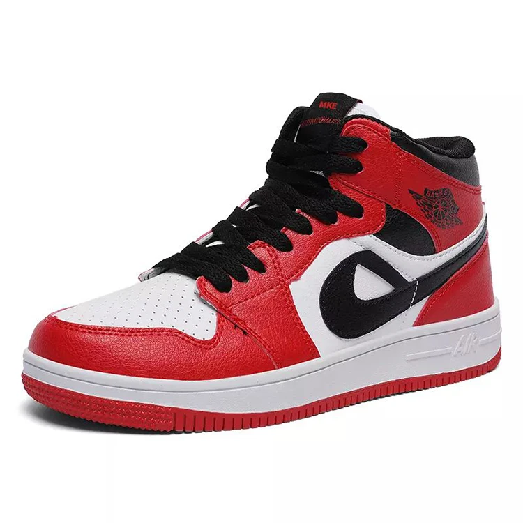 

Men Women High Top Pu Sport Casual Basketball Shoes Men Sneakers, 9 colors
