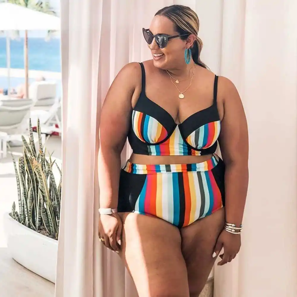 plus size african swimwear