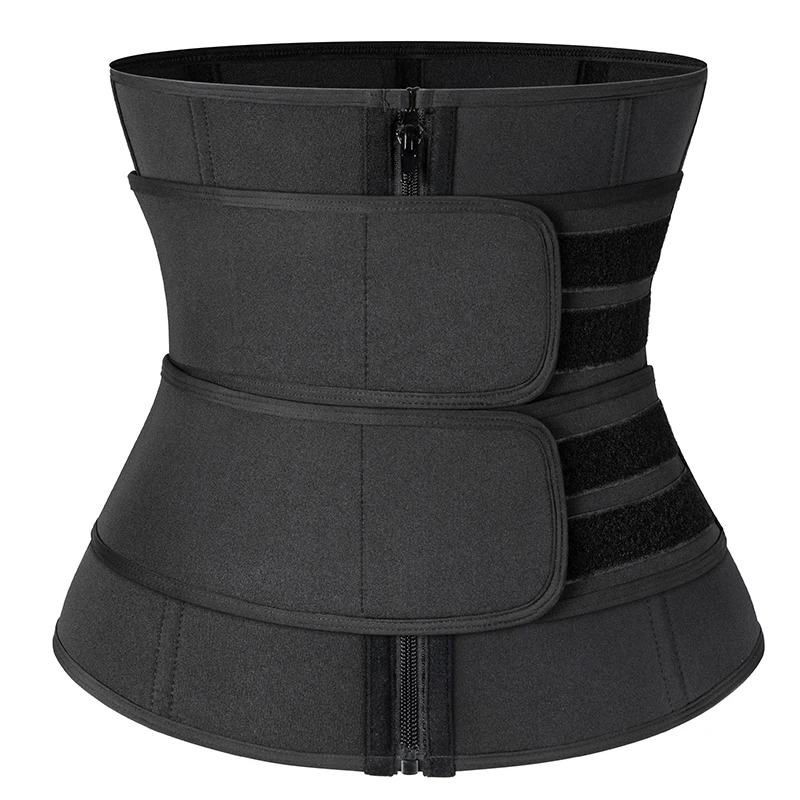 

Women Ladies Slim Sharper Belt Weight Loss Body Trainer Corset Trimmer Belt Waist Trainer, Black or customize