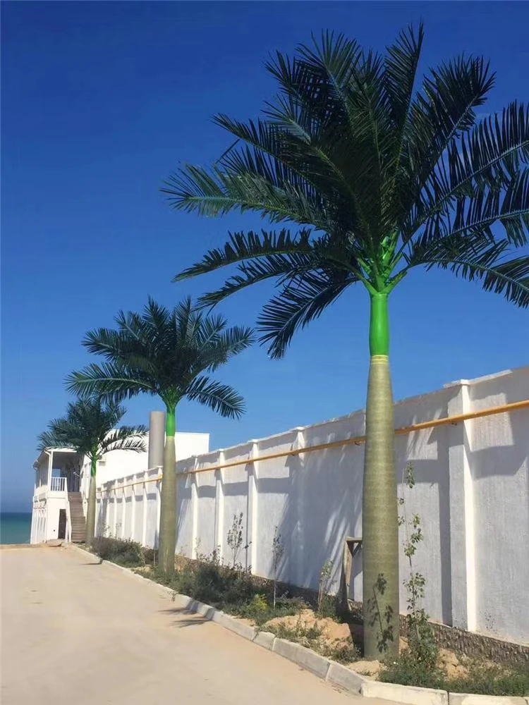 Royal Palm Tree Ornamental Artificial Washingtonia Robusta Palm Trees