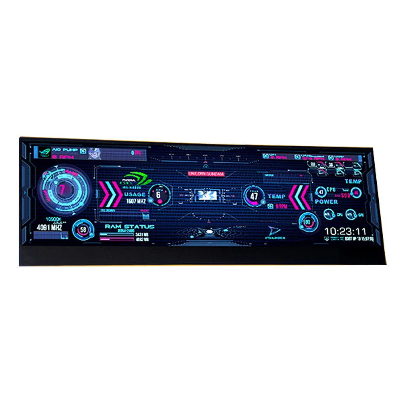 

Computer Secondary Screen For PC Hardware Temp. Monitoring Control Or Live Dynamic Wallpaper Display, AIDA64/ IPS 2K 4K Touch