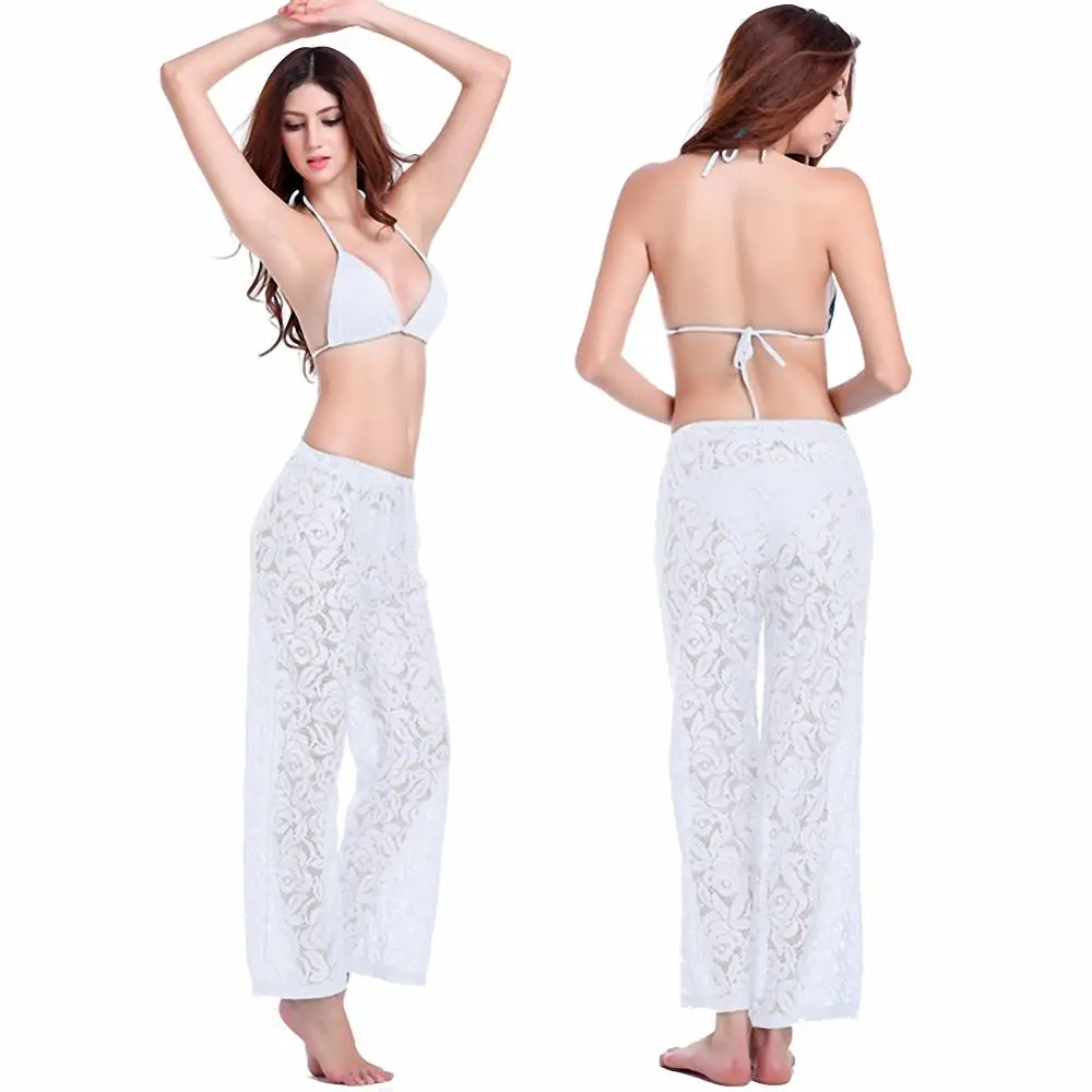lace swimsuit cover up pants