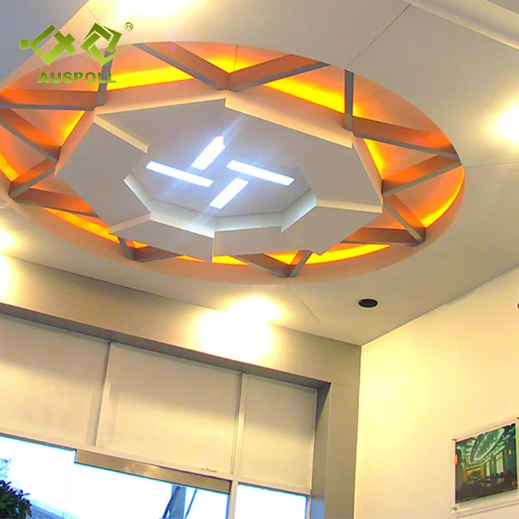 Professional interior decorative adjustable aerofoil sun shade aluminum louver