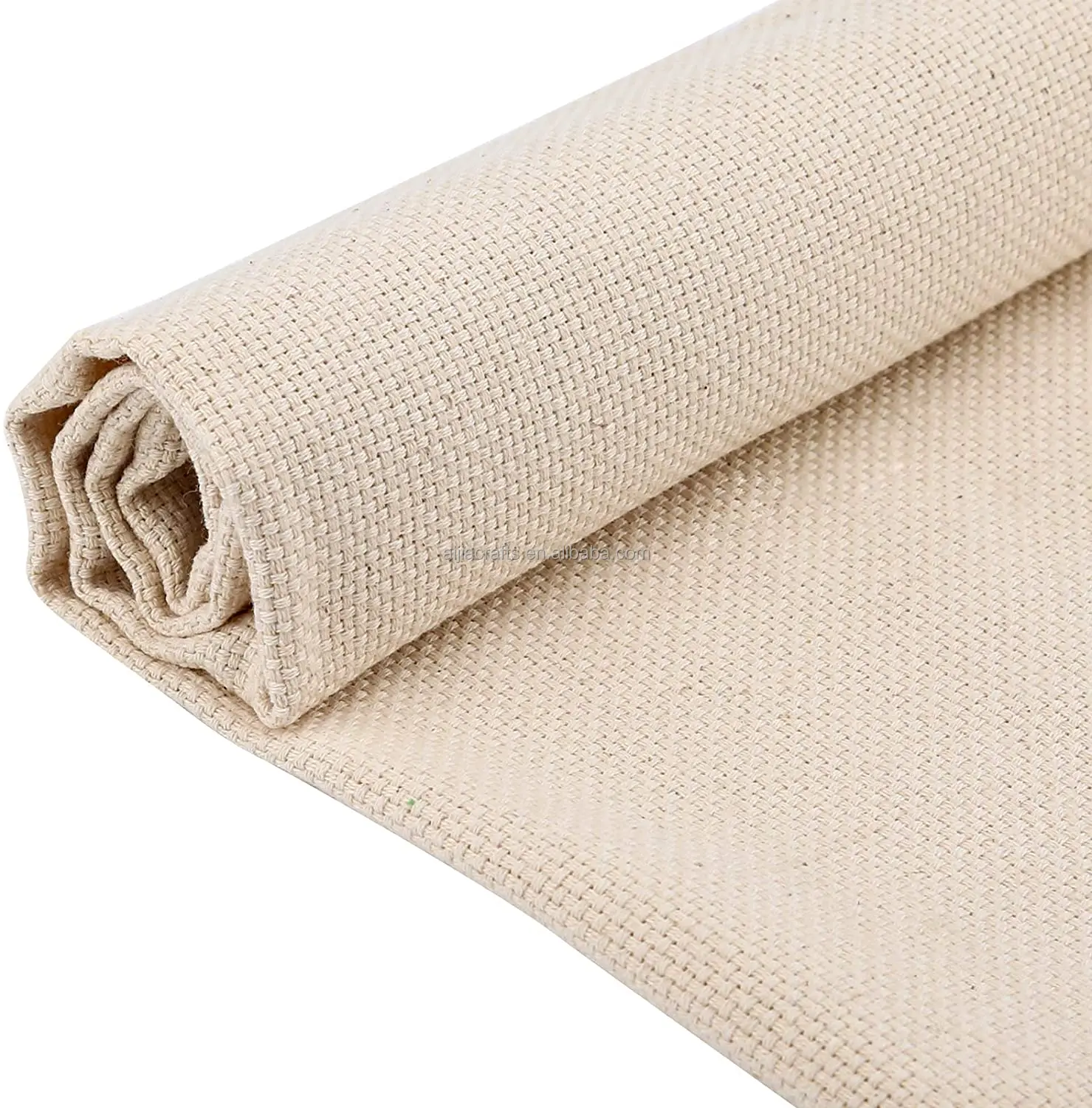 

Hot Popular white embroidery roll 100% cotton poly carpet backing tufting fabric 180*100cm primary monks tufting cloth for rug