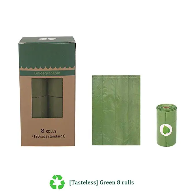 

Biodegradable Poop Bags Earth-Friendly Leak-Proof Pet Waste Bags Extra Thick and Strong Poop Bags for Dogs, Green, can be customized