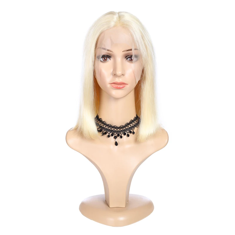 

Wholesale 613 Blonde Bob Human Hair Wigs Wholesale Price Peruvian Short 613 Human Hair Lace Front Wigs For Black Women