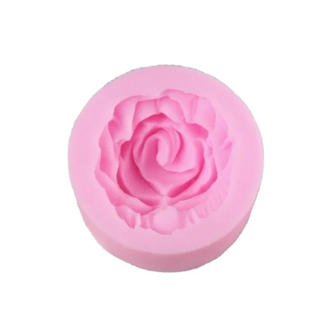 

MZL 3D Rose Flower Fondant Cake Mold Cake Decorating Tools Baking Silica Gel Appliance