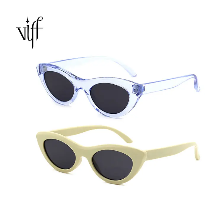 

Woman Men Latest Design Sunglasses 2021 Luxury Brand Custom Pc Frame Cat Eye sunglasses