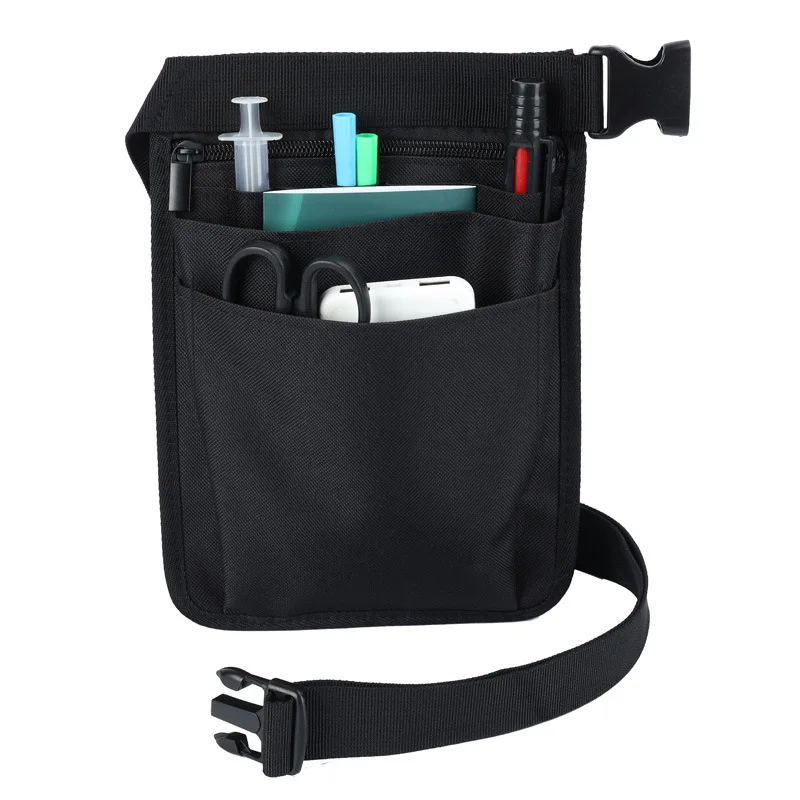 

Portable Stethoscope Tape Holder Multi Compartment Utility Nurse Waist Bag Medical Fanny Pack Nurses Organizer Belt