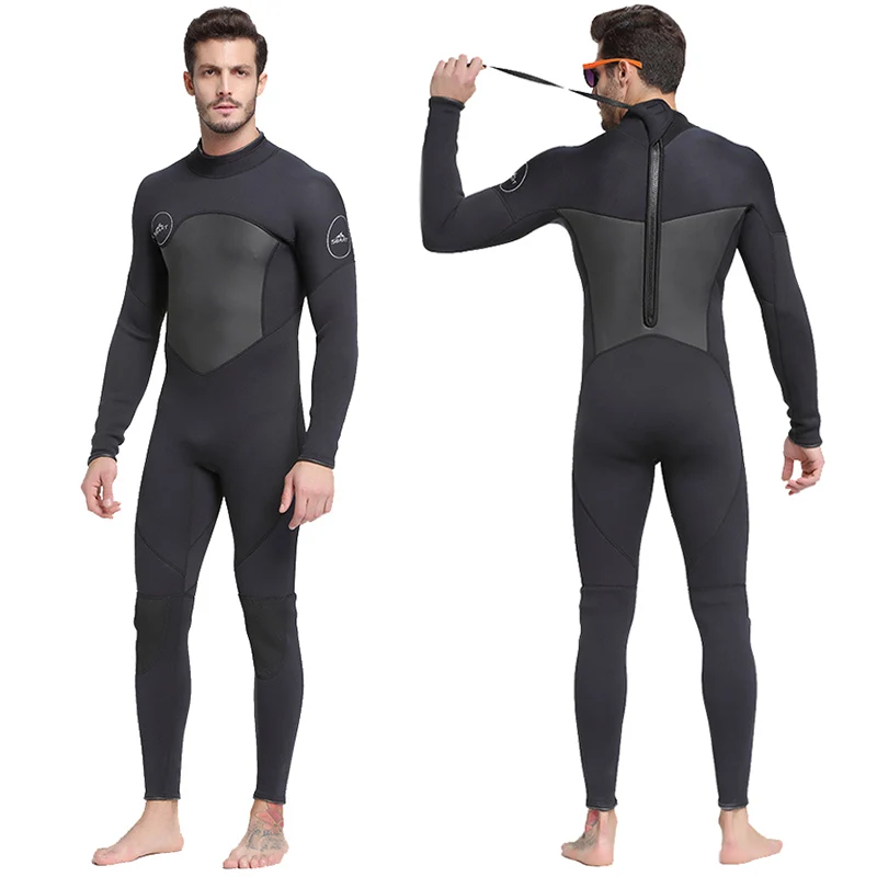 

Sbart Mens 5MM Wet Suit Traje De Neopreno Diving Suit Neoprene Traje De Buceo Full Body Diving Spearfishing Neoprene Wetsuit