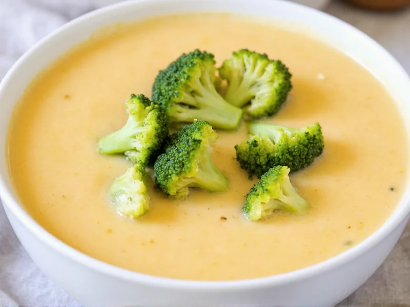 Perfect Broccoli Cheese Soup Recipe in 35 Minutes