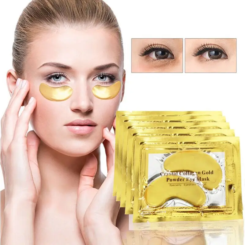 

Ah Private Label Moisturize 24K Cooling Gel Eye Mask Reducing Dark Circles