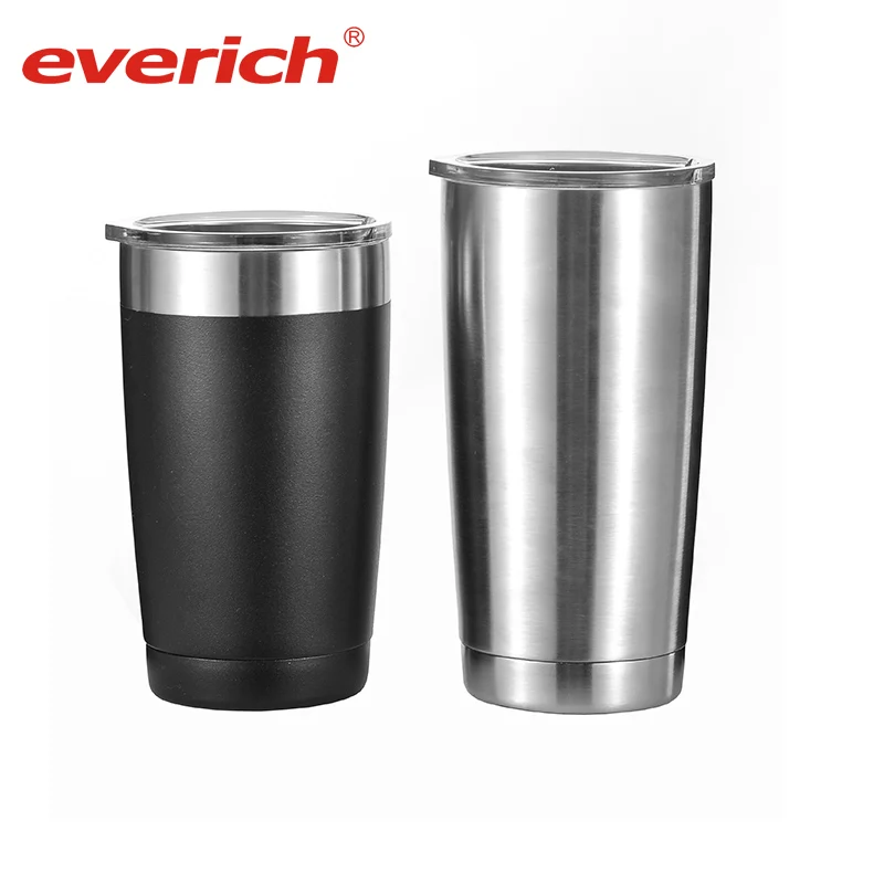 

20&30oz Stainless Steel Wine Beer Tumblers With Lid, Customerized color