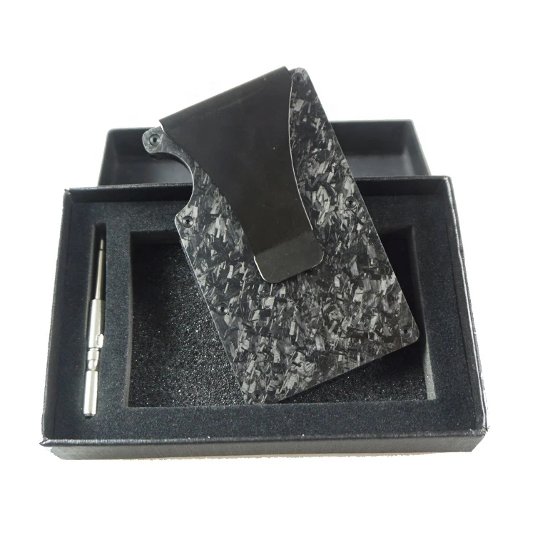 

Manufacturer minimalist carbon fiber credit card holder pop up rfid wallet men luxury metal wallet aluminium credit card case, As per picture