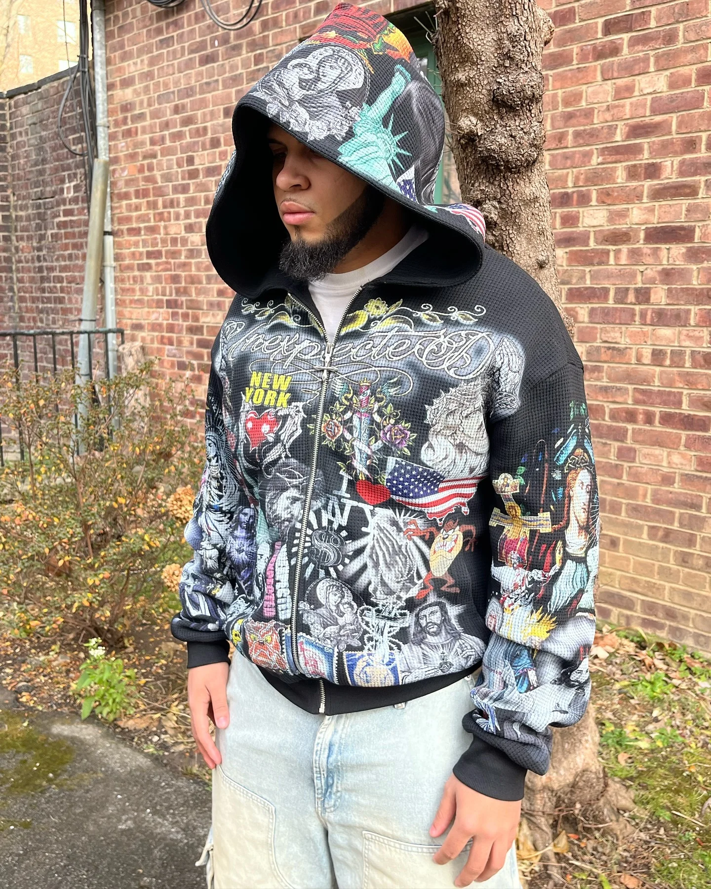 Custom Graphic Hoodies Men Oversized French Terry 100% Cotton 400 500 600 Gsm Screen Printed Hoodie Custom logo Manufacturers
