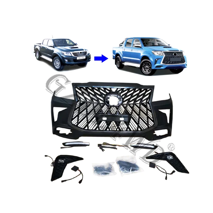 TOYOTA hulix vigo to lexus LX570 facelift kits